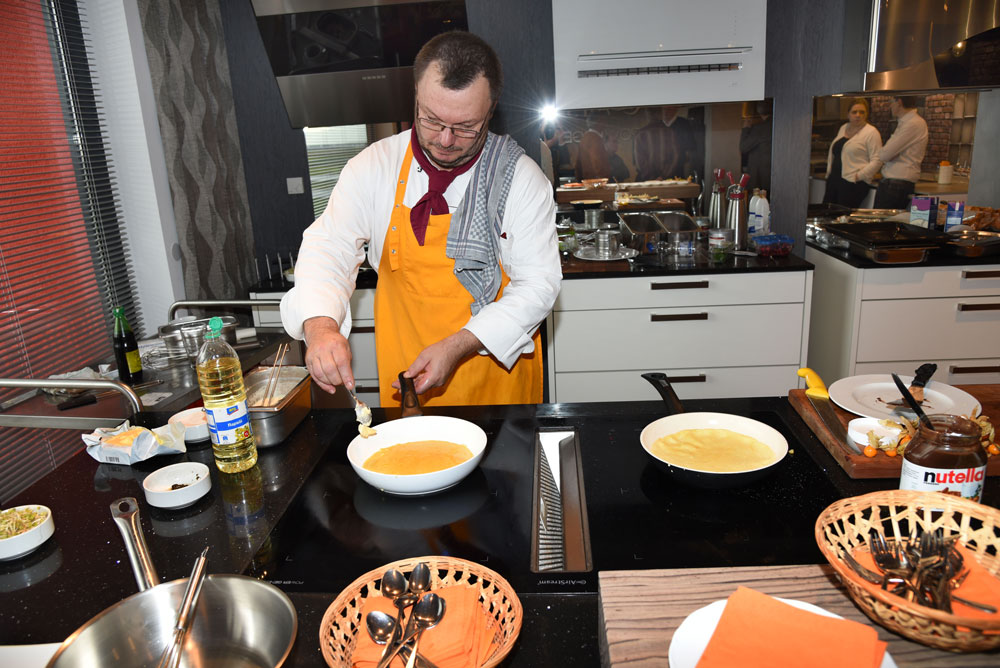 Lesen Sie mehr über den Artikel Showkochen auf der ERGE-Außendiensttagung